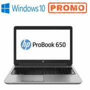 Laptop  HP ProBook 650 G1, Intel i5-4200M, 4GB DDR3, 128SSD 15.6 inci, Webcam, Win 10 Home