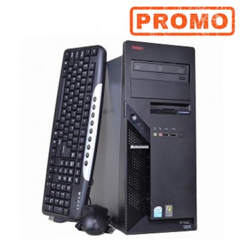 PC SH Lenovo M55 Tower, Intel Pentium E2140 1.60Ghz, 4Gb DDR2, 80GB HDD, DVD-ROM