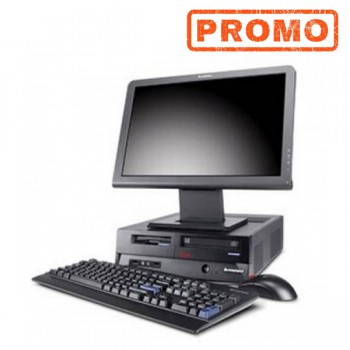 Pachet PC+LCD Lenovo M52, Intel Pentium D 925, 3,0Ghz, 3Gb DDR2, 80Gb HDD, DVD
