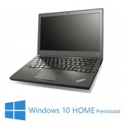 Laptop refurbished Lenovo X250 8Gb 256Gb SSD 12.5" Display Wide Led 2 Baterii + W10 HOME