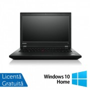 Laptop LENOVO ThinkPad L450, Intel Core i5-4300U 1.90GHz, 4GB DDR3, 120GB SSD, 14 Inch, Webcam + Windows 10 Home