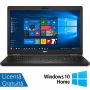 Laptop Refurbished Dell Latitude 5580, Intel Core i5-7200U 2.50GHz, 8GB DDR4, 256GB SSD, 15.6 Inch Full HD, Tastatura Numerica + Windows 10 Home