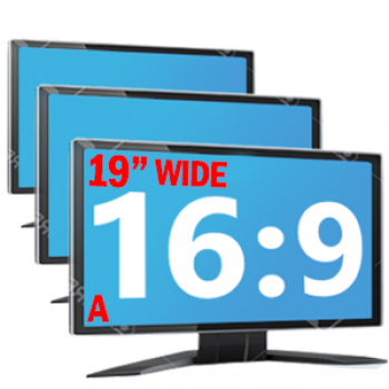 Monitoare LCD de 19 inch Wide Grad A Diverse modele Samsung, DELL, Lenovo, Fujitsu, HP, NEC 