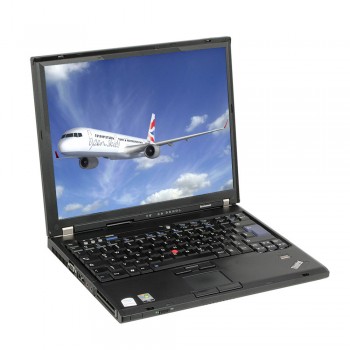 Laptop Lenovo T61, Intel Core 2 Duo T7300, 2.0Ghz, 2Gb DDR2, 80GB HDD, DVD-ROM, 14.1 inch, BATERIE NOUA