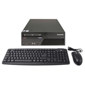PC Lenovo Thinkcentre M58 desktop, Intel Core2Quad Q6600 2.4Ghz, 2GbDDR3, 160Gb HDD, DVD