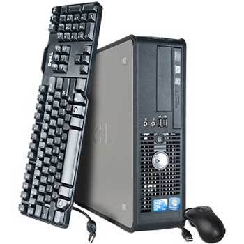 Sistem PC Dell Optiplex 780 desktop Intel Core2Duo E7200 2.53GHz, 2GbDDR3, 320GbHDD, DVD