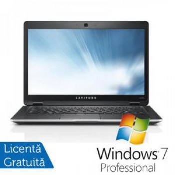 Laptop Dell Latitude E6430, Intel i5-3320M Gen. a 3-a, 2.6Ghz, 4Gb DDR3, 320Gb, DVD-RW, 14 inch HD Anti-Glare LED + Windows 7 Professional
