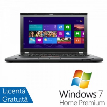  Laptop LENOVO ThinkPad T430, Intel Core i5-3320M 2.60GHz, 4GB DDR3, 320GB SATA, DVD-RW, 14 INCH + Windows 7 Home Premium