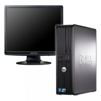 Pachet calculator SH Dell Optiplex 780 Desktop , Intel Core2 Duo E7600 3.06Ghz, 2Gb DDR3, 80Gb, DVD-RW cu Monitor LCD ***