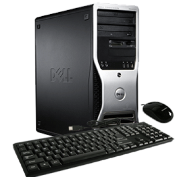 Workstation Dell T7400, Intel Xeon X5450 Quad Core 3.0Ghz, 12Mb cache, 8GB DDR2, 2x300GB, NVIDIA Quadro 295, DVD-RW
