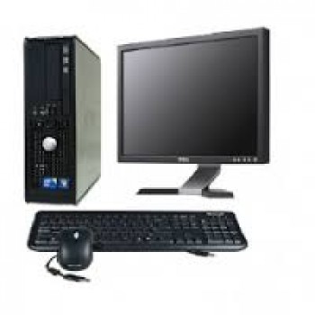 PC Dell Optiplex 780 SFF, Intel Core 2 Duo E5500, 2.80Ghz, 2Gb DDR2, 80Gb HDD Sata, DVD-RW cu Monitor LCD ***