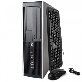 Computer HP Compaq Elite 8000 Desktop, Intel E8400 Core 2 Duo, 3.0Ghz, 4Gb DDR3, 250 Gb HDD, DVD-RW  