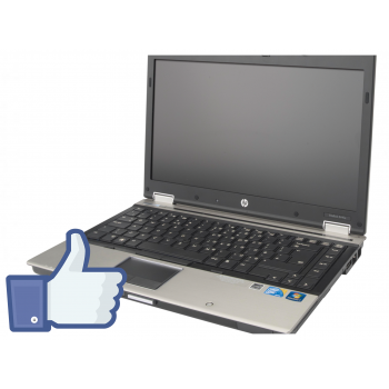 Notebook HP EliteBook 8440p i5-520M 2.4Ghz 4GB DDR3 250GB HDD Sata DVD-RW, display 14.1 inch wide LED