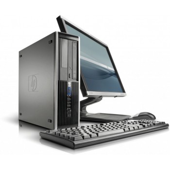 Pachet PC+LCD HP 6000 Pro Desktop, Intel Core 2 Duo E8400, 3.0Ghz, 4Gb DDR3, 320Gb, DVD-RW