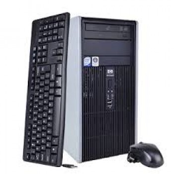 PC SH HP DC7900 Tower, Intel Core 2 Quad Q6600 2.40Ghz, 4Gb DDR2, 250Gb SATA, DVD-RW 