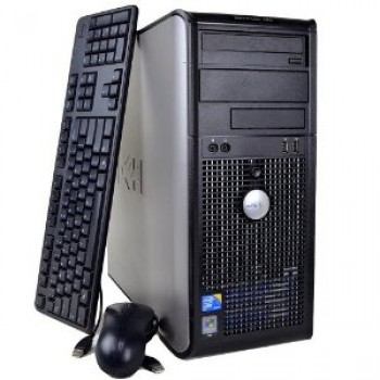 Calculator Dell Optiplex 760 Tower, Intel Core 2 Quad Q6600 2.40GHz, 4Gb DDR2, 160GB SATA, DVD