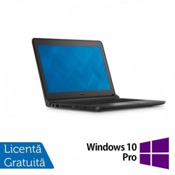 Laptop DELL Latitude 3350, Intel Celeron 3215U 1.70GHz, 4GB DDR3, 500GB SATA, Wireless, Bluetooth, Webcam, 13.3 Inch + Windows 10 Pro, Refurbished