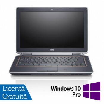 Laptop Dell Latitude E6320, Intel Core i5-2520M 2.50GHz, 4GB DDR3, 120GB SSD, DVD-RW, 13.3 Inch LED + Windows 10 PRO, Refurbished