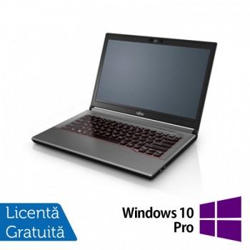 Laptop Fujitsu Lifebook E744, Intel Core i5-4300M 2.60GHz, 8GB DDR3, 320GB SATA, 14 Inch + Windows 10 Pro, Refurbished