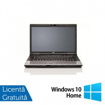 Laptop FUJITSU SIEMENS E752, Intel Core i5-3210M 2.50GHz, 8GB DDR3, 120GB SSD, DVD-RW + Windows 10 Home, Refurbished