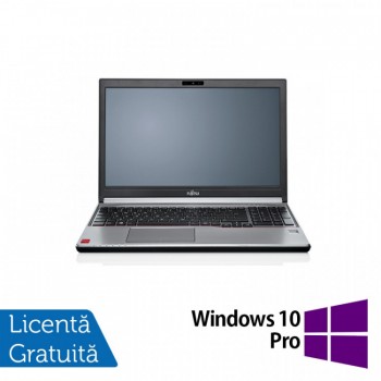 Laptop FUJITSU SIEMENS Lifebook E754, Intel Core i5-4200M 2.50GHz, 8GB DDR3, 240GB SSD, DVD-RW, 15.6 Inch + Windows 10 Pro, Refurbished