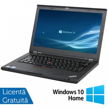 Laptop LENOVO ThinkPad T430, Intel Core i5-3320M 2.60GHz, 4GB DDR3, 120GB SSD, DVD-RW, 14 Inch + Windows 10 Home, Refurbished