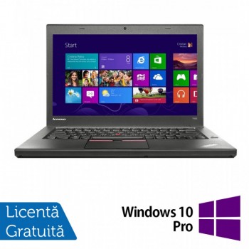 Laptop LENOVO ThinkPad T450, Intel Core i5-5300U 2.30GHz, 8GB DDR3, 240GB SSD + Windows 10 Pro
