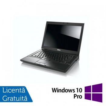 Laptop Refurbished DELL E6410, Intel Core i5-560M, 2.66 GHz, 4GB DDR3, 160GB SATA, DVD-RW + Windows 10 Pro