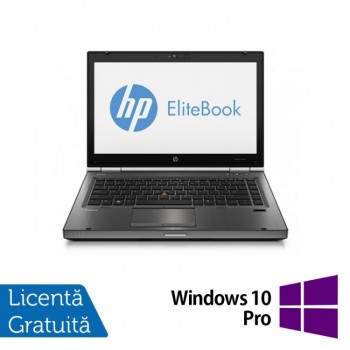 Laptop Refurbished HP EliteBook 8470p, Intel Core i5-3210M 2.50 GHz, 8GB DDR 3, 500GB SATA, DVD-RW, 14 inch LED + Windows 10 PRO