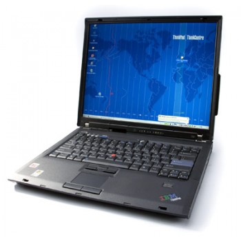 Laptop  Lenovo T60, Core Duo T5500, 1.67Ghz, 2Gb DDR2, HDD 80Gb, DVD, 14 inch ***