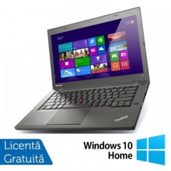 Laptop LENOVO ThinkPad T440P, Intel Core i5-4200M 2.5GHz, 8GB DDR3, 320GB SATA, DVD-RW, 14 Inch + Windows 10 Home, Refurbished
