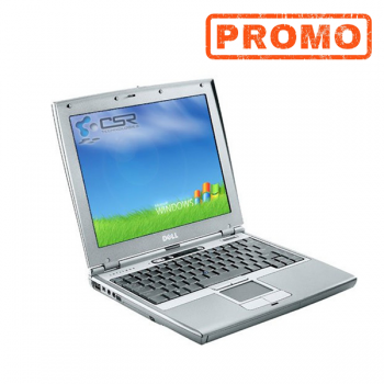 Laptop Dell Latitude D400, Intel Pentium M 1,6Ghz , 1Gb DDR , 20Gb HDD 12.1 INCH, No battery
