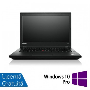 Laptop LENOVO ThinkPad L450, Intel Core i5-5200U 2.20GHz, 8GB DDR3, 120GB SSD, 14 Inch + Windows 10 Pro, Refurbished