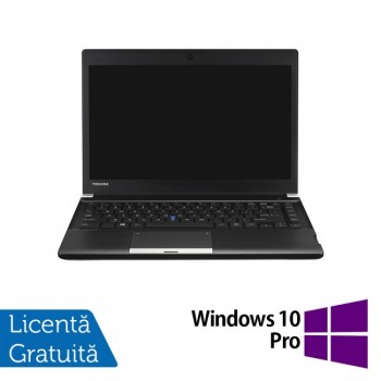 Laptop Toshiba Portege R30, Intel Core i5-4310M 2.70GHz, 4GB DDR3, 250GB SATA, 13 Inch + Windows 10 Pro, Refurbished
