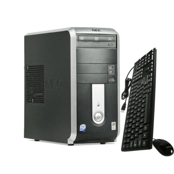 NEC POWERMATE VL260, Core 2 Duo E4500, 2.2Ghz, 2GB RAM, 160GB HDD, DVD-RW 
