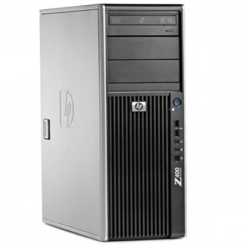 WorkStation HP Z400, Intel Xeon Quad Core W3520 2.66GHz-2.93GHz, 8GB DDR3, 500GB SATA, Placa Video nVidia Quadro FX580/512MB-128 biti, DVD-RW, Second Hand