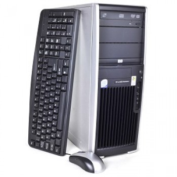 HP XW4400 Workstation SH, Intel Core 2 Duo E6400, 2.13Ghz, 4Gb RAM, 160 Gb HDD, DVD-RW 